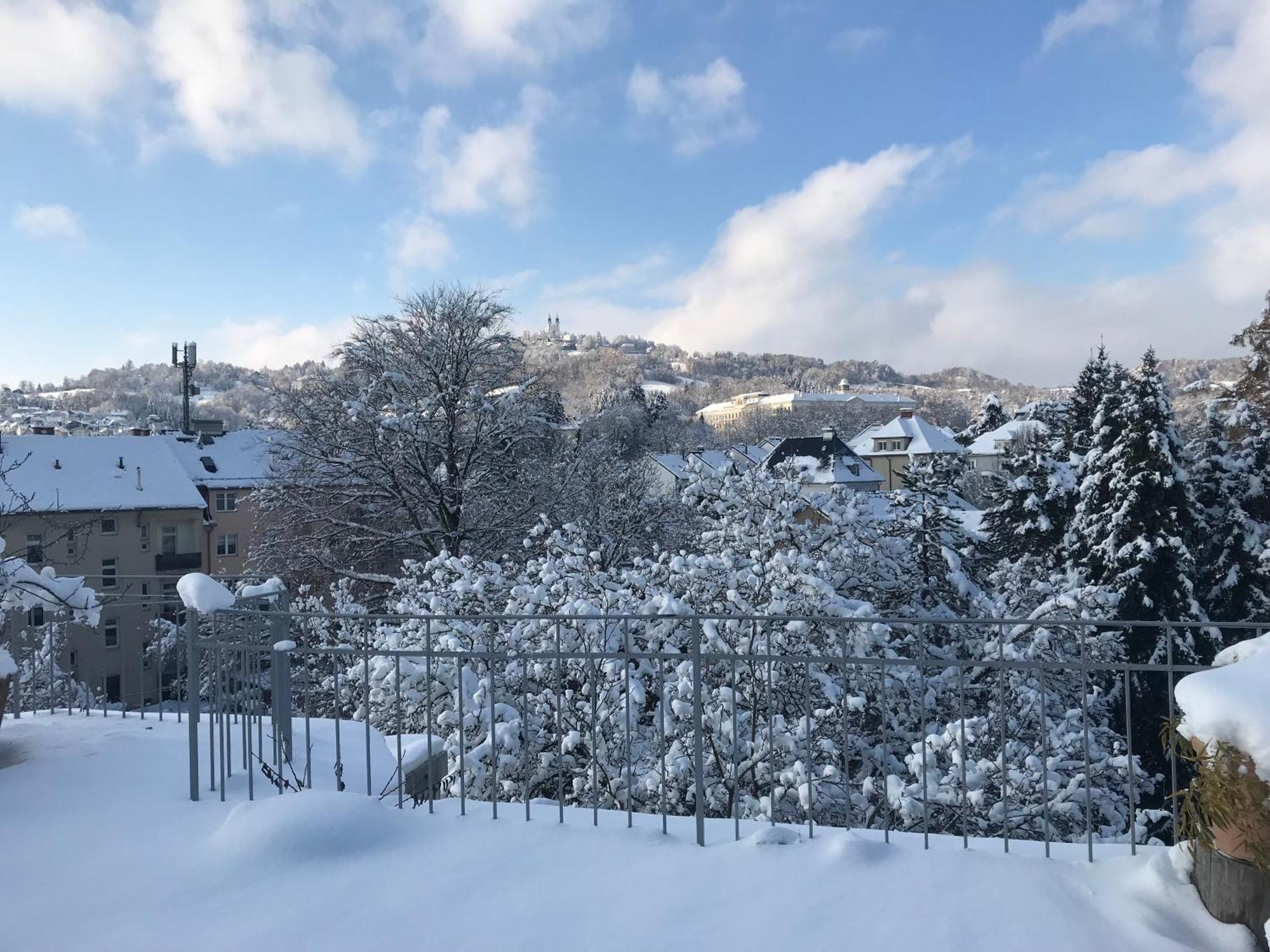 Stadtoase Mit Traumhaftem Ausblick 린츠 외부 사진