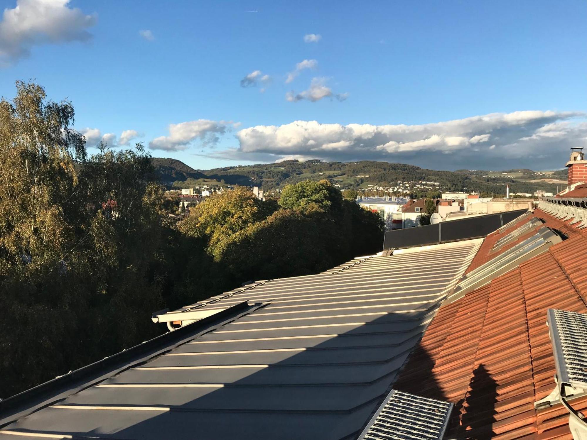Stadtoase Mit Traumhaftem Ausblick 린츠 외부 사진