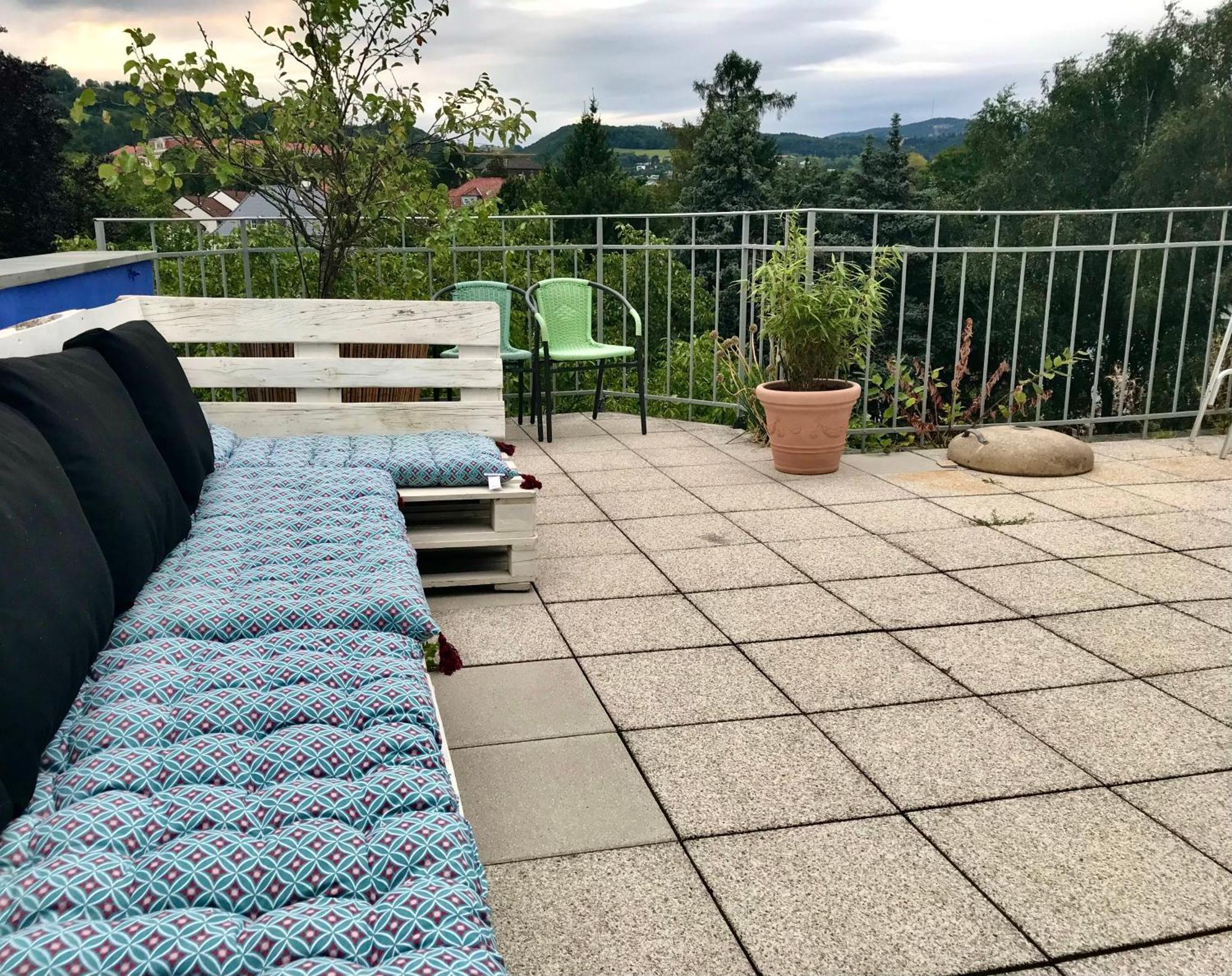 Stadtoase Mit Traumhaftem Ausblick 린츠 외부 사진